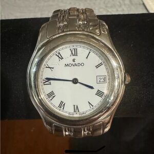 Movado 84-L7-0895  Roman Numeral Swiss Quartz Watch 100.1g, Item used